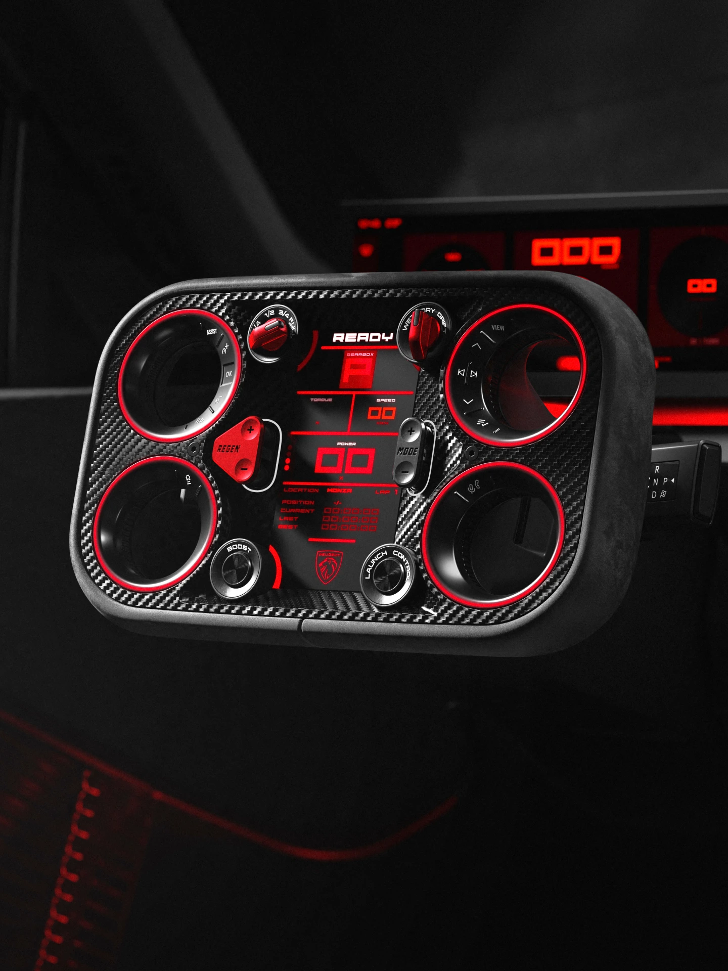 PEUGEOT E-T16 Concept mit seinem performanceorientierten Hypersquare®