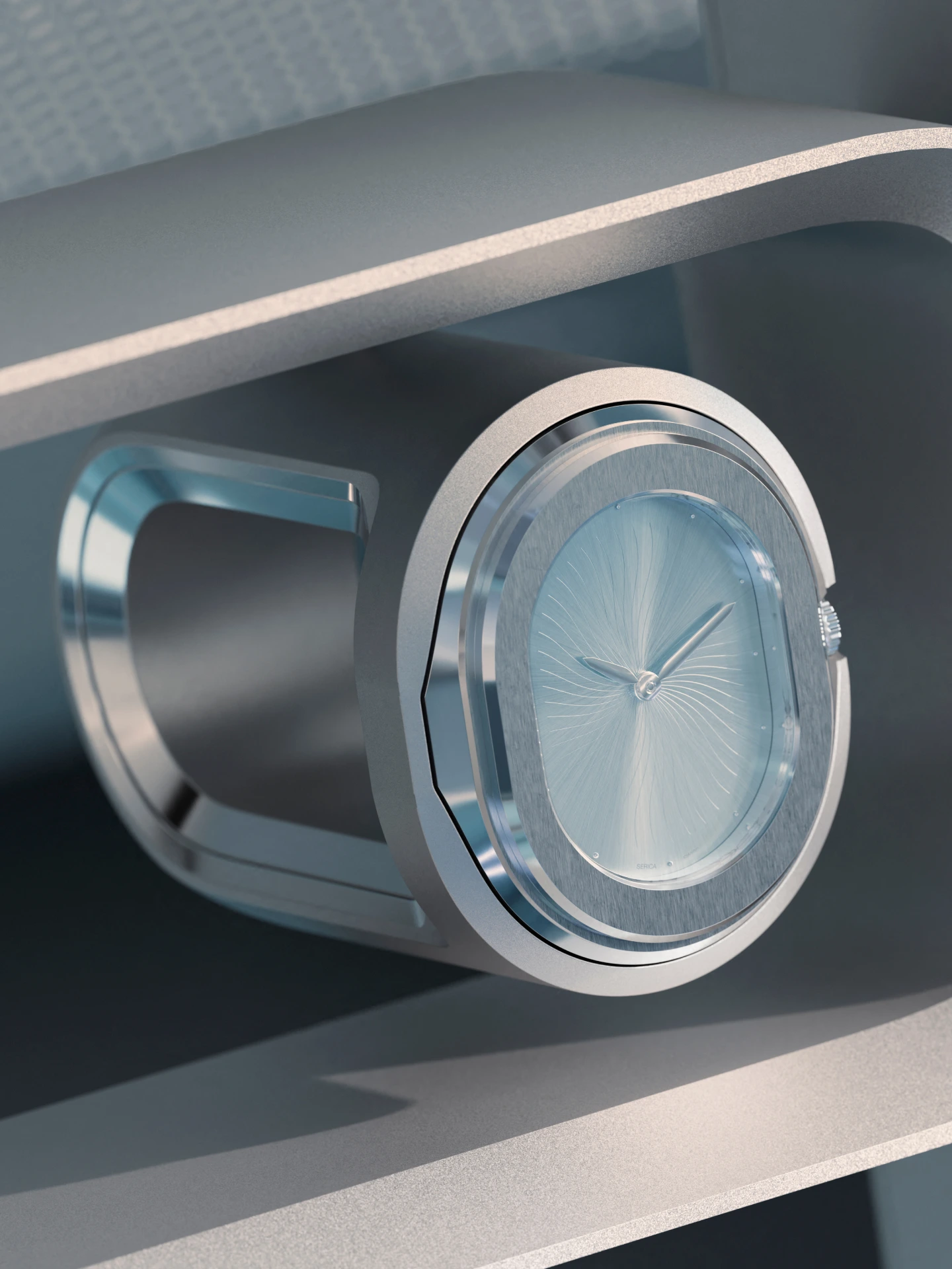 Der SERICA Zeitmesser im PEUGEOT RCZ Vision