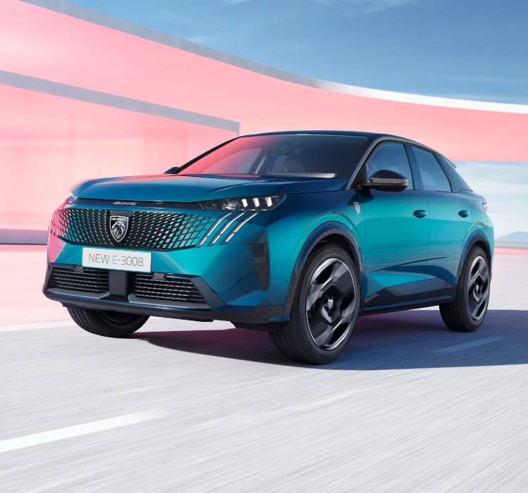 NEW PEUGEOT E-3008 SUV - Electric compact SUV