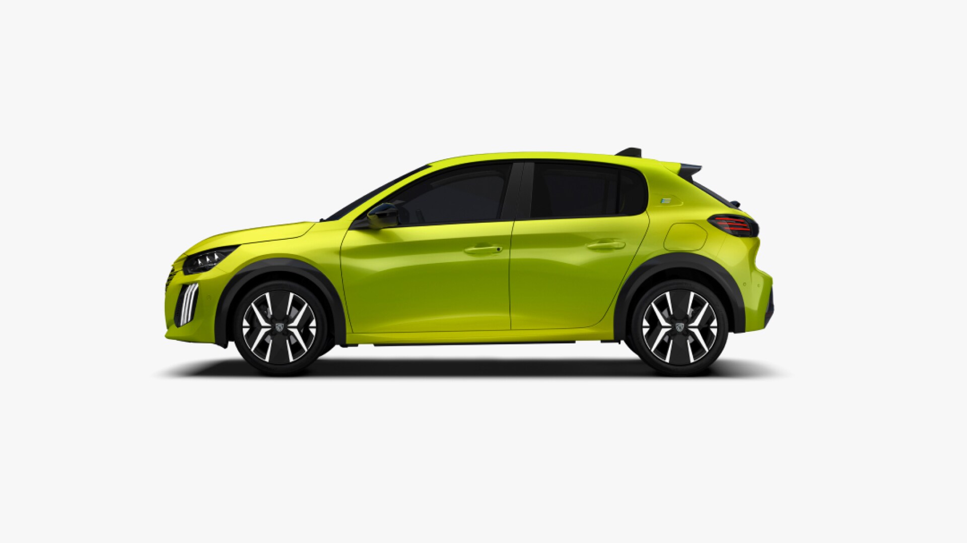 PEUGEOT E-208 in Seitenansicht