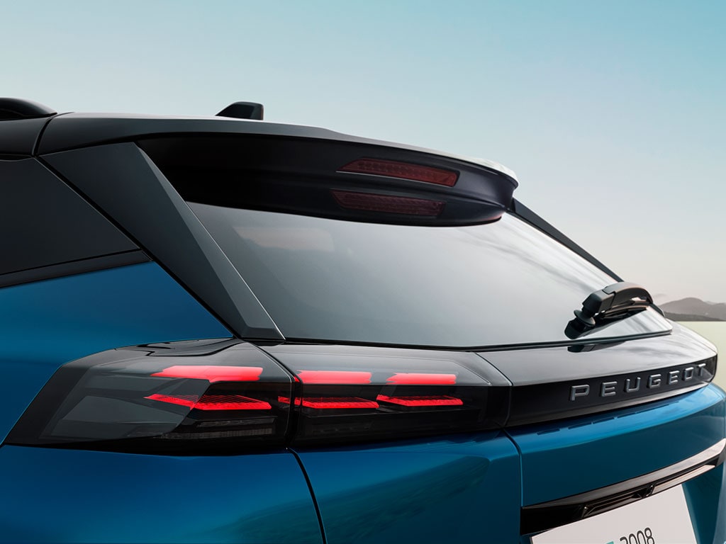 New PEUGEOT E-2008 rear view