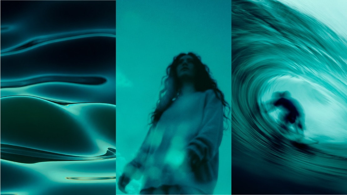 Drei Pantone-Bilder