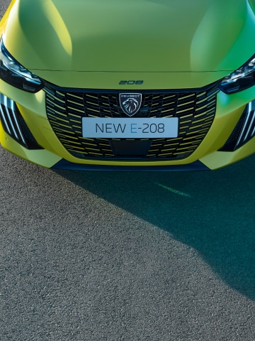 3-Krallen-Lichtsignatur des PEUGEOT E-208
