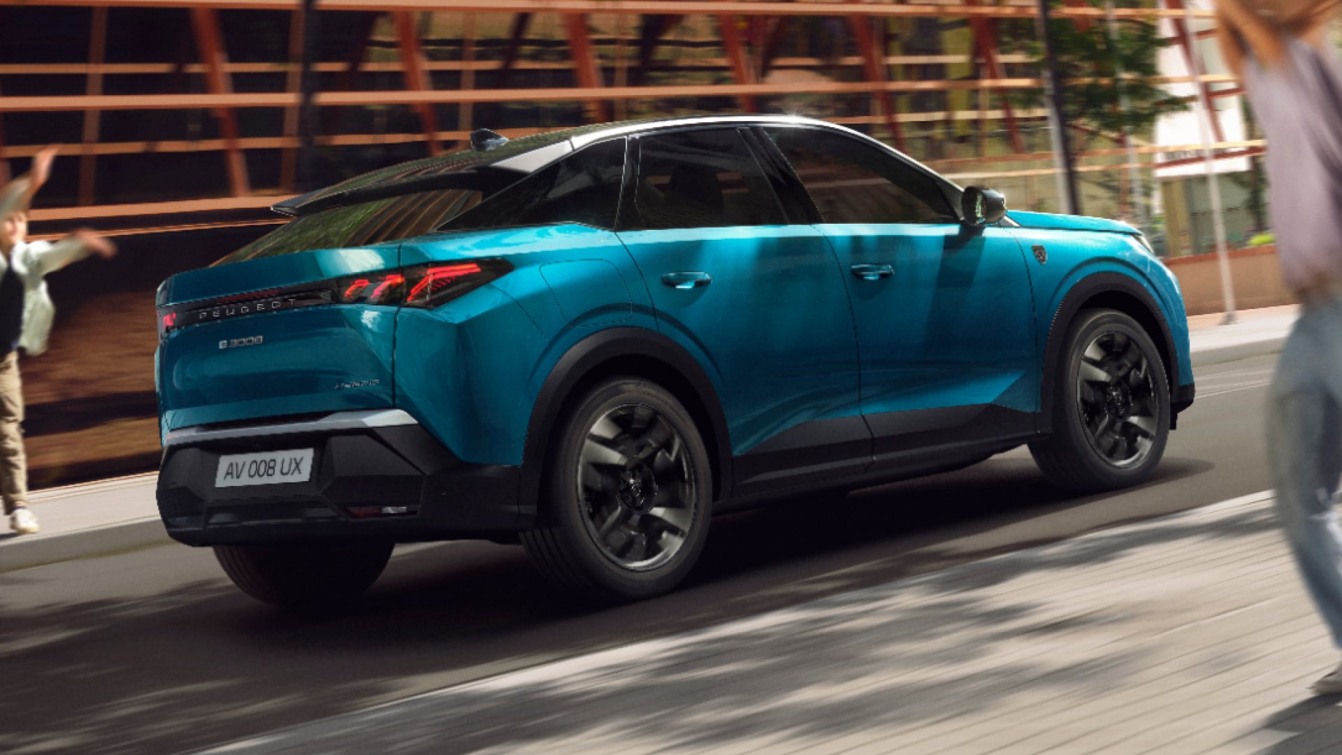 PEUGEOT 3008 Hybrid Heckansicht