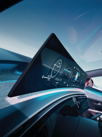 PEUGEOT E-3008 Panorama-Schwebebildschirm