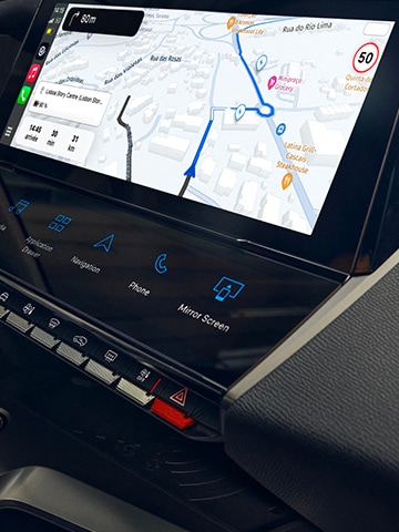 New PEUGEOT E-308 Touchscreen