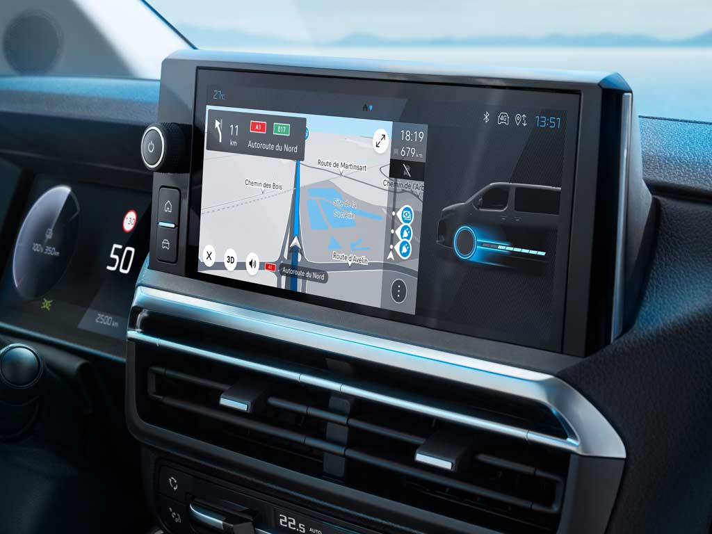 PEUGEOT E-EXPERT Touchscreen