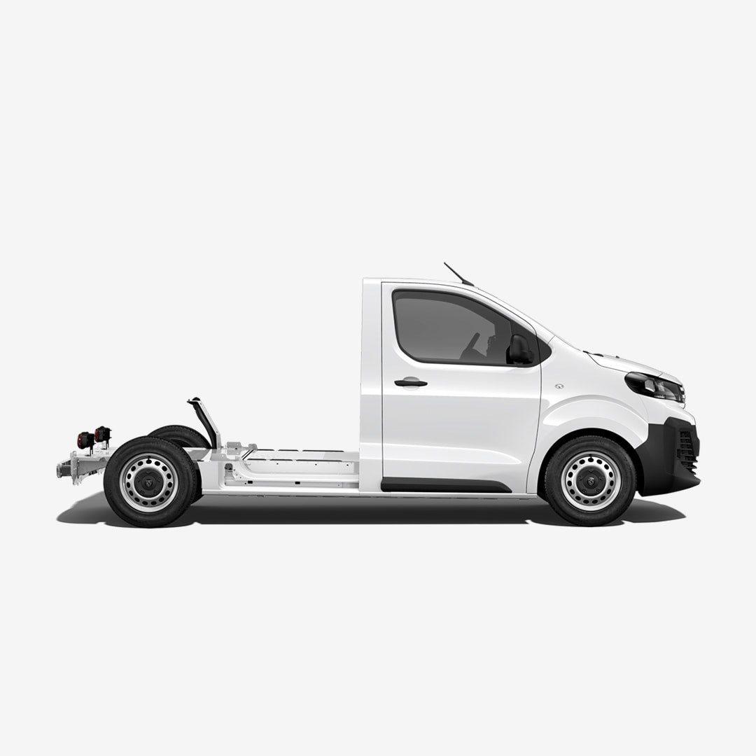 PEUGEOT Expert Plattform-Fahrgestell M in Seitenansicht