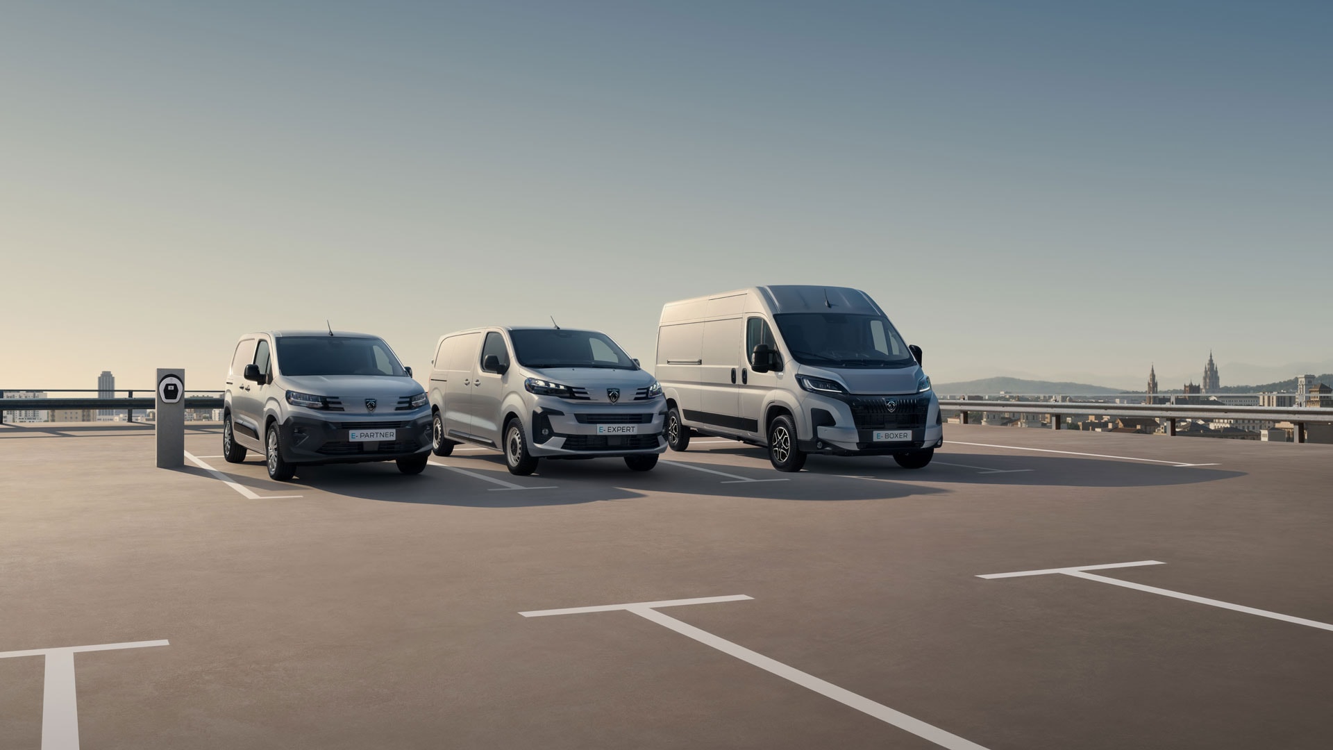 Elektrische Nutzfahrzeugpalette von PEUGEOT