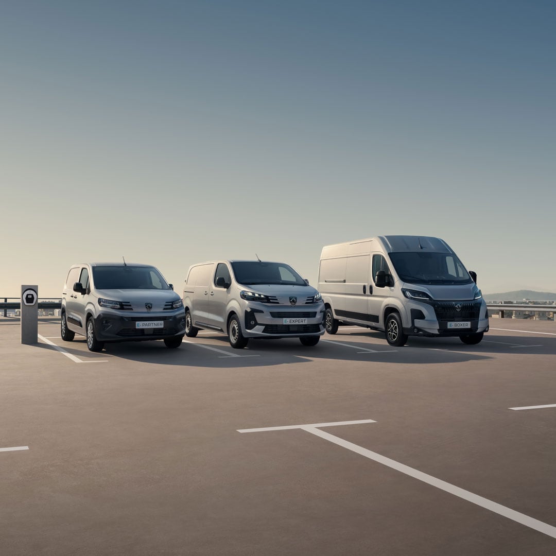 Elektrische Nutzfahrzeugpalette von PEUGEOT