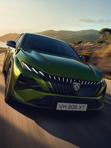 Neuer PEUGEOT E-408 Frontansicht