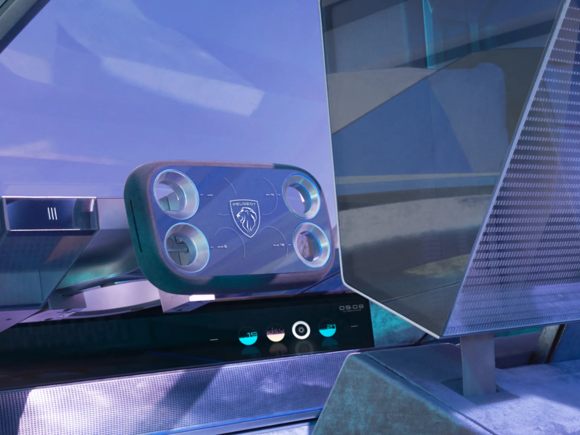 PEUGEOT INCEPTION Concept mit Hypersquare®